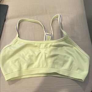 Women's Light green sports bra
